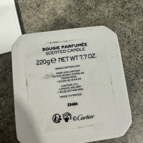 Cartier White Les Écrins Parfumés candle - Picture 6 of 6